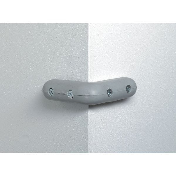 Corner Bumper, Vinyl, Black, 1"H x 8"W