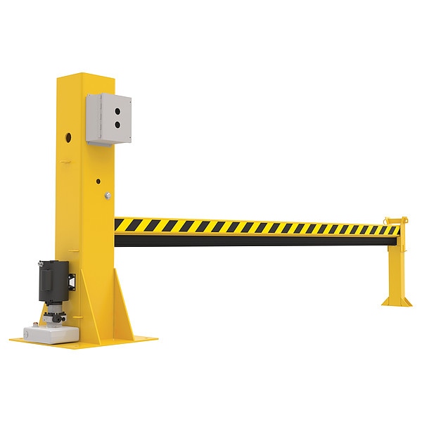 Dock Barricade, Elec Hydraulic, 157 In