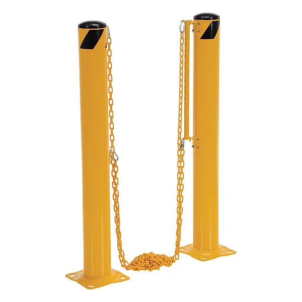 Bollard, 146-1/4 in. L