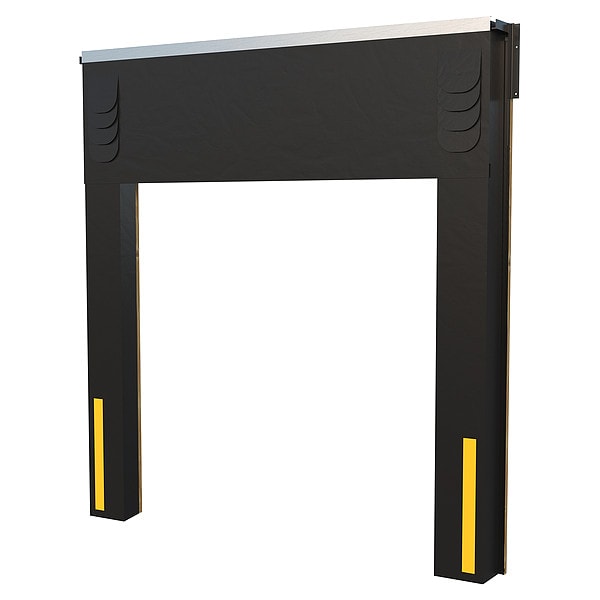 Dock Seal, 12 In., For 10 Ft H Doors