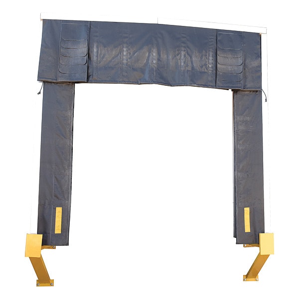 Dock Shelter, 24 In, For 10 Ft Doors