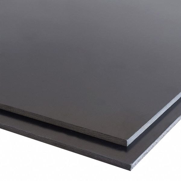 Fbrglass Epoxy Lam Sht, 0.031in, Blk