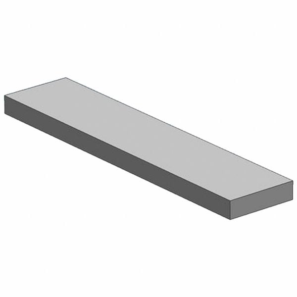Alloy Steel Plate, 12 in L