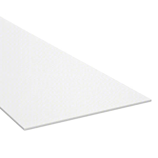 Off-White HDPE Sheet Stock 96" L x 48" W x 0.250" Thick