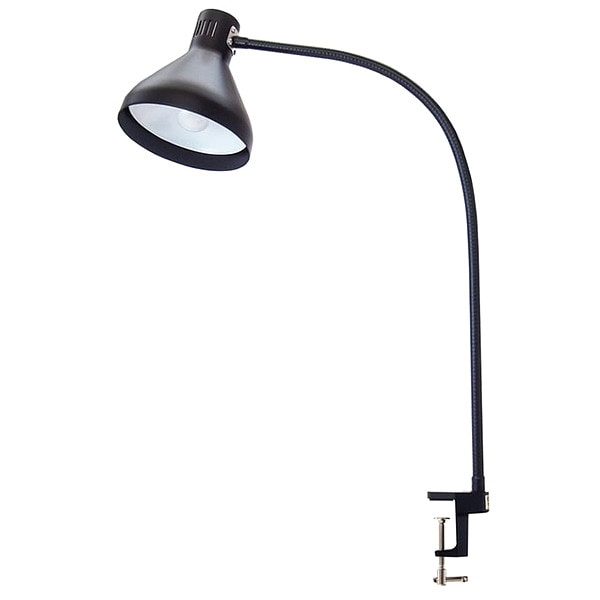 Task Light, Gooseneck, 8.5 W, Black