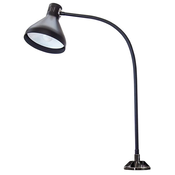 Task Light, Gooseneck, 8.5 W, Black