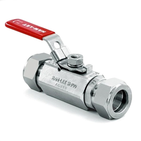 Manual 2-Way Ball Valve, Let-Lok, SS