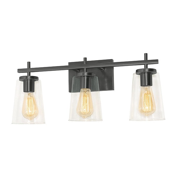 Joanna Vanity, Black, 23in