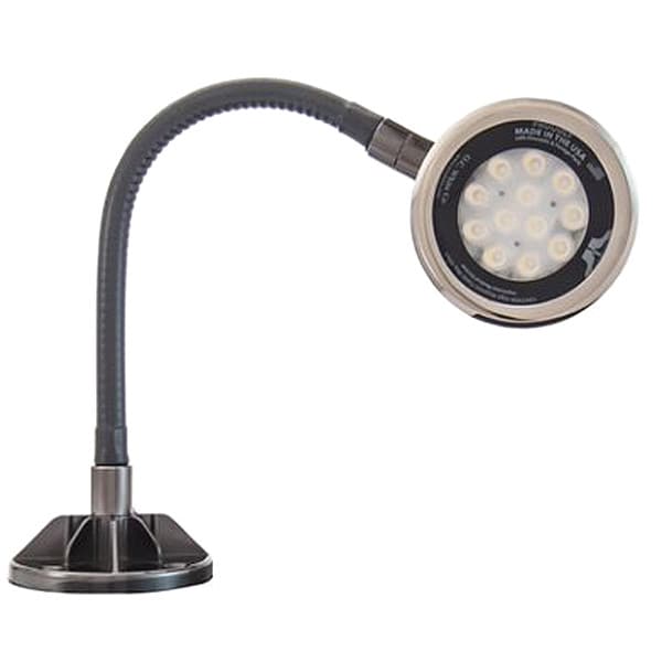 Spot Light, Gooseneck, 18 W, Black