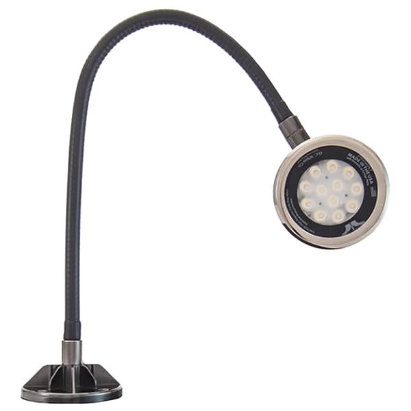 Spot Light, Gooseneck, 18 W, Black