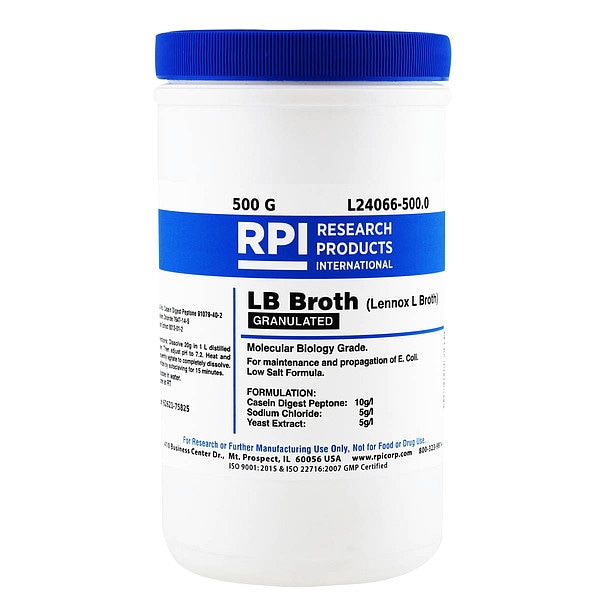 LB Broth, Granulated (Lennox L), 500g