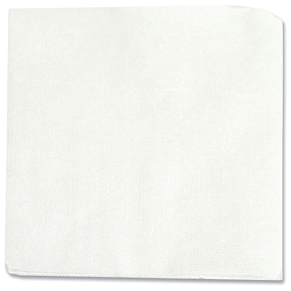 Morsoft Beverage Napkins, 9 x 9/4, White, PK4000