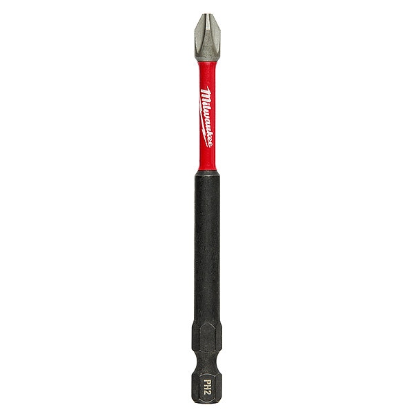 SHOCKWAVE 3-1/2 in Phillips No. 2 Impact Duty Power Bit, 25-Piece Pack