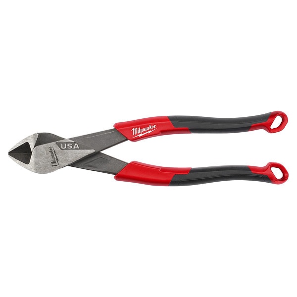 8 in. Diagonal Cutting Pliers with Comfort Grip (Made in USA)