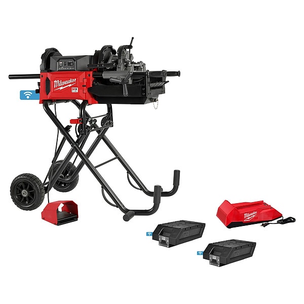 MX FUEL 1/8 in. - 2 in. Pipe Threading Machine