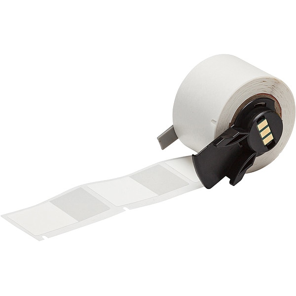 Pre-CutLabelStockRoll, White/Clear, Matte
