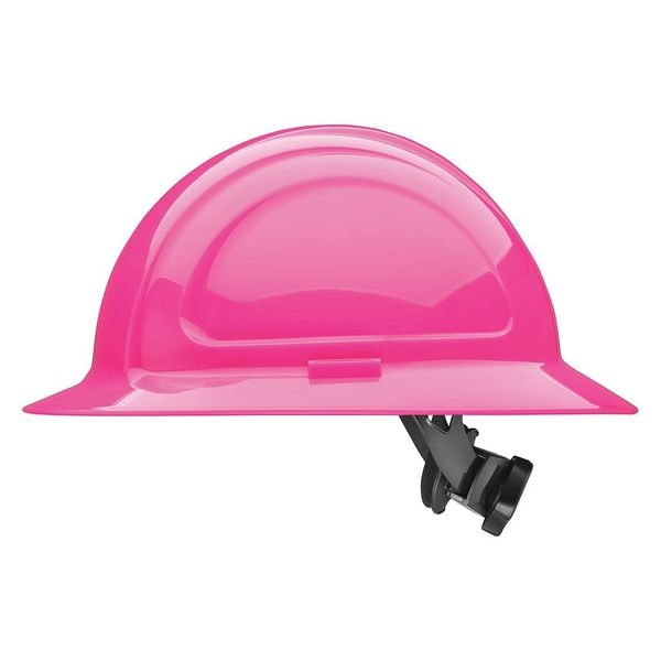 Hard Hat, N20, Polyethylene, 4 Point Ratchet, Type 1, Class E, Hot Pink