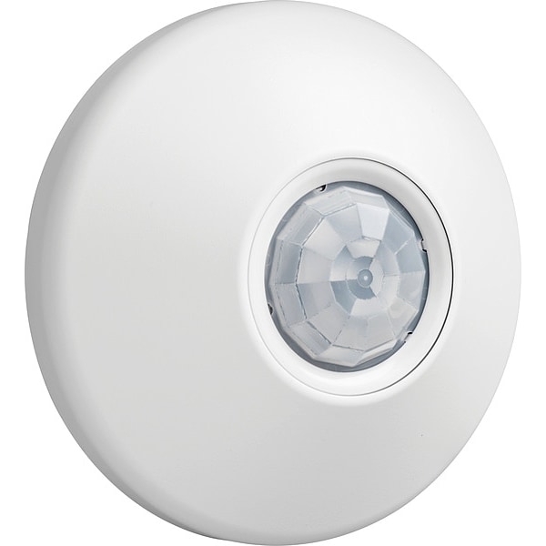Occupancy Sensor, PIR/Mic, 2463sq ft, White