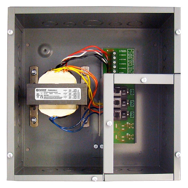 Enclosed Power Supply, 300VA, Hi/Lo Volt