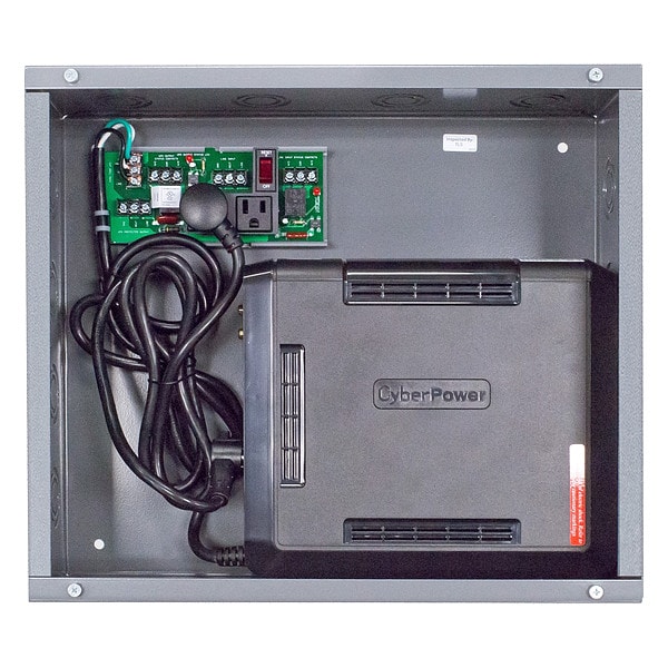 UPS System, 850VA, Line Interactive, Out: 120V AC In: 120V AC