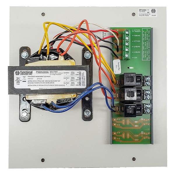 Class 2 Transformer, 100 VA, NEMA 1, 24V AC, 120/240/277/480V AC