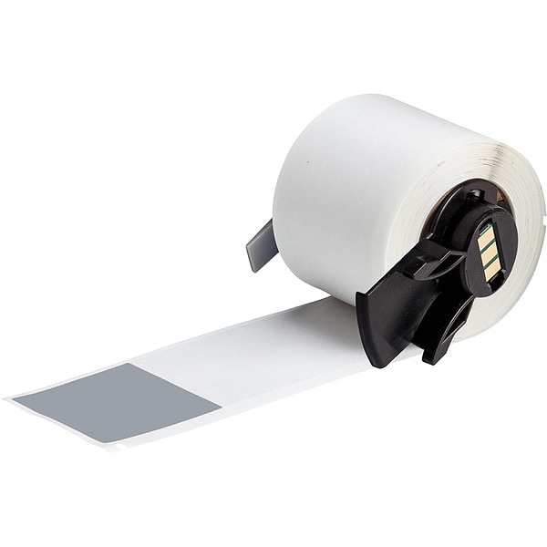 WraparoundLabel, Gray, Vinyl, 1-1/2inW