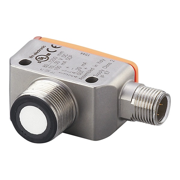 Ultrasonic Sensor, M18, DC, 80-1200mm