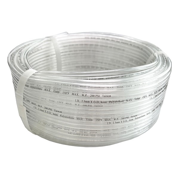 Tubing, 2.5mm ID x 4mm OD, 100 Ft, Natural