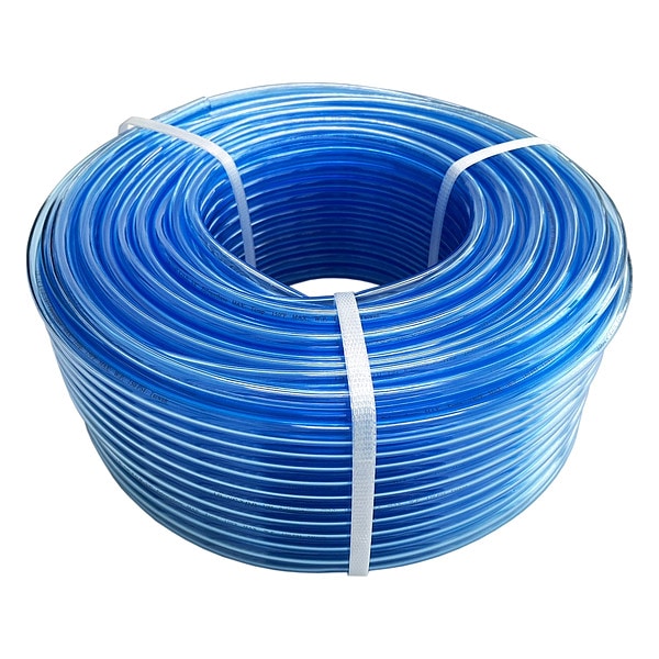 Tubing, 1/4In IDx3/8 OD, 250 Ft, Clear Blue