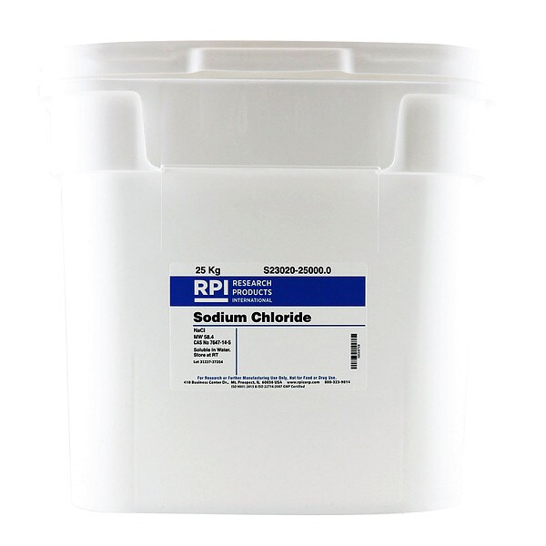 Sodium Chloride, 25kg