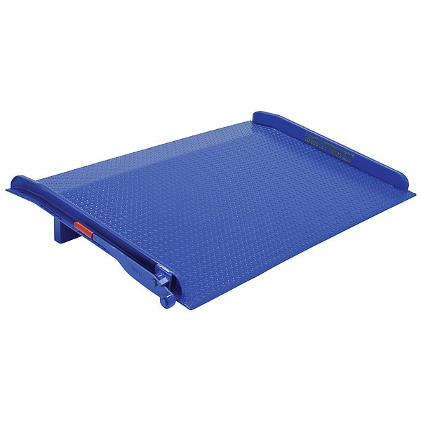 Dockboard, Steel, 10,000 lb, 48 x 72 In