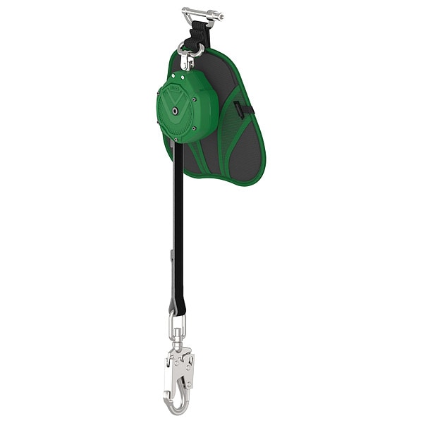 V-SHOCK EDGE Leading Edge Personal Fall Limiter Self-Retracting Lifeline, 6 ft. Length, Aluminum