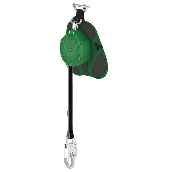 V-SHOCK EDGE Leading Edge Personal Fall Limiter Self-Retracting Lifeline, 10 ft. Length, Aluminum