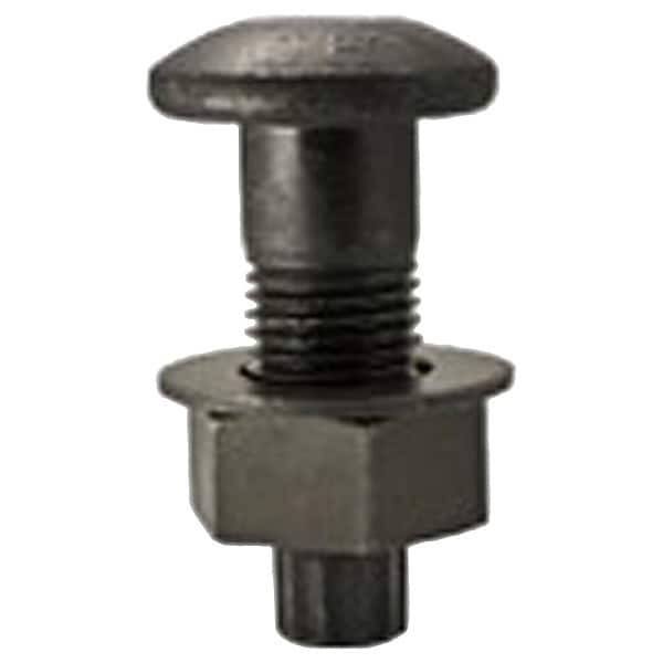 Not Graded, 7/8"-9 Structural Bolt, Plain Steel, 2 3/4 in L, 180 PK