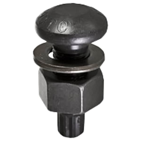 Not Graded, 3/4"-10 Structural Bolt, Plain Steel, 3 1/2 in L, 220 PK