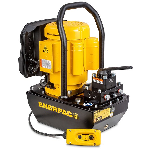 Hydraulic Electric Pump, High Flow, Hydraulic, 0.75 hp, Induction Motor, 10,000 psi Max Pressure