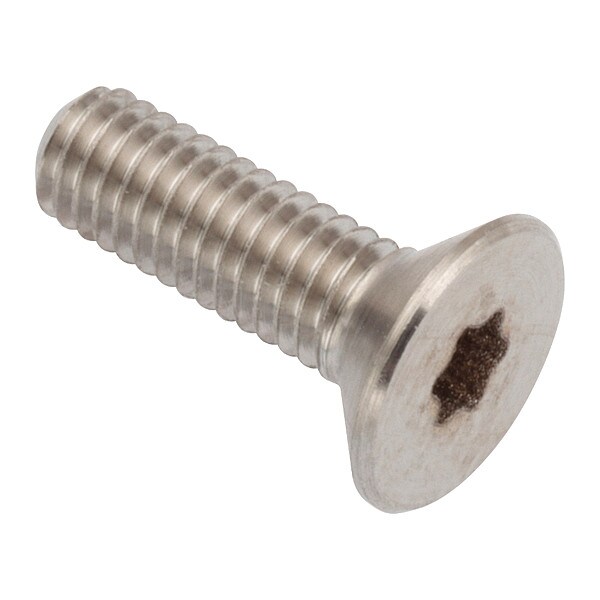 M3-0.50 Socket Head Cap Screw, Flat, Plain Stainless Steel, 10 mm Length