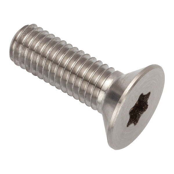 M5-0.80 Socket Head Cap Screw, Flat, Plain Stainless Steel, 16 mm Length