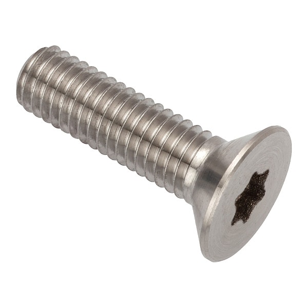 M5-0.80 Socket Head Cap Screw, Flat, Plain Stainless Steel, 20 mm Length