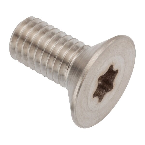 M8-1.25 Socket Head Cap Screw, Flat, Plain Stainless Steel, 16 mm Length