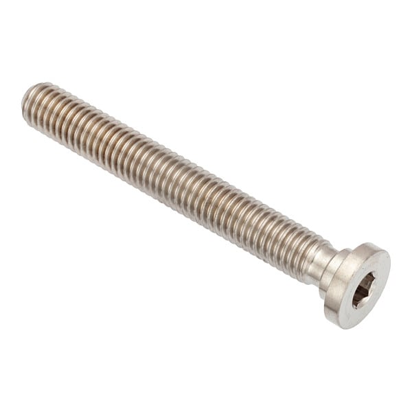 M8-1.25 Socket Head Cap Screw, Socket, Plain 316 Stainless Steel, 60 mm Length