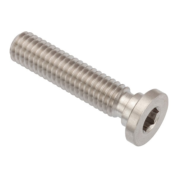 M8-1.25 Socket Head Cap Screw, Socket, Plain 316 Stainless Steel, 20 mm Length