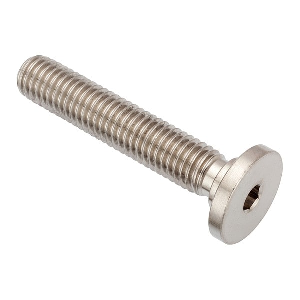 1/2"-13 Socket Head Cap Screw, Socket, Plain 316 Stainless Steel, 2-1/2 in Length