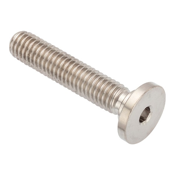 3/8"-16 Socket Head Cap Screw, Socket, Plain 316 Stainless Steel, 1-3/4 in Length