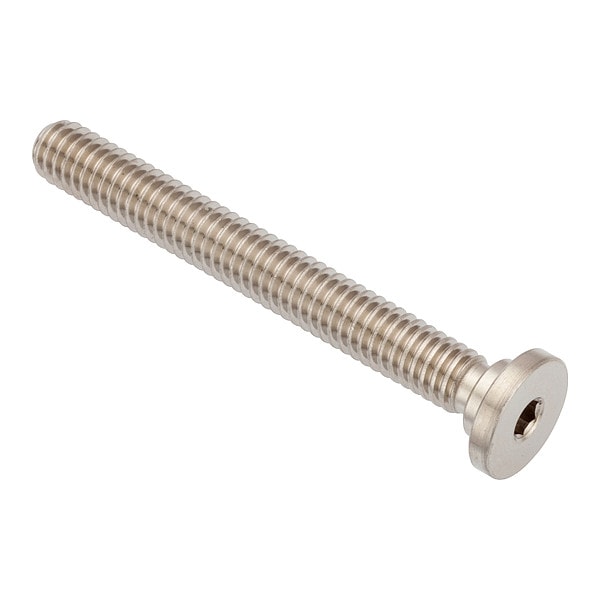 5/16"-18 Socket Head Cap Screw, Socket, Plain 316 Stainless Steel, 2-1/2 in Length
