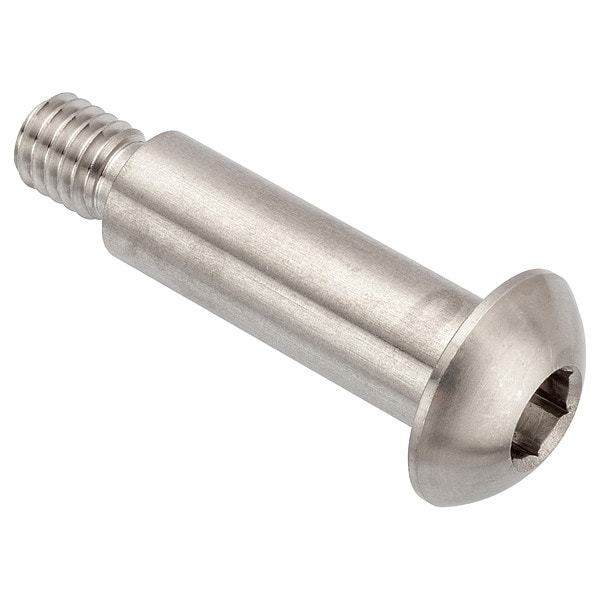Binding Screw, 3/8"-16, Stainless Steel, Plain