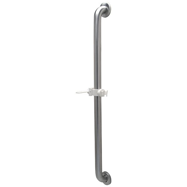 Wall Mount Grab Bar, 36" L, Stainless Steel, Brushed