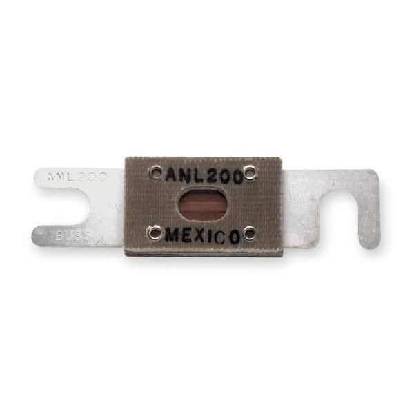 Circuit Limiter Fuse, ANL Series, 200A, Fast-Acting, 32V AC, Bolt-On