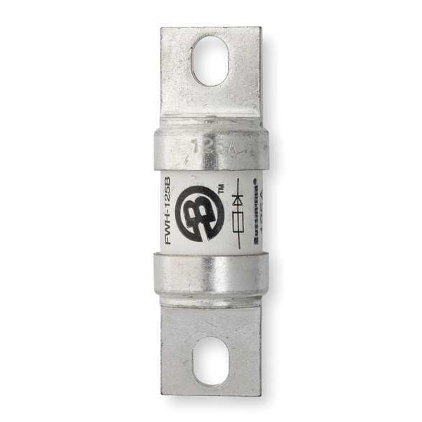 Semiconductor Fuse, 125A, Fast-Acting, 500V AC, Bolt-On