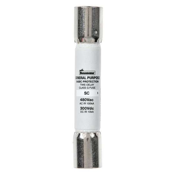UL Class Fuse, G Class, Time-Delay, 50A, 480V AC, Non-Indicating